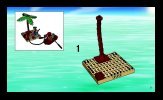 Notice / Instructions de Montage - LEGO - 7071 - Treasure Island: Page 3