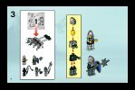 Notice / Instructions de Montage - LEGO - 7092 - Skeletons' Prison Carriage: Page 4