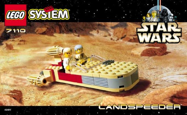 Notice / Instructions de Montage - LEGO - 7110 - Landspeeder™: Page 1