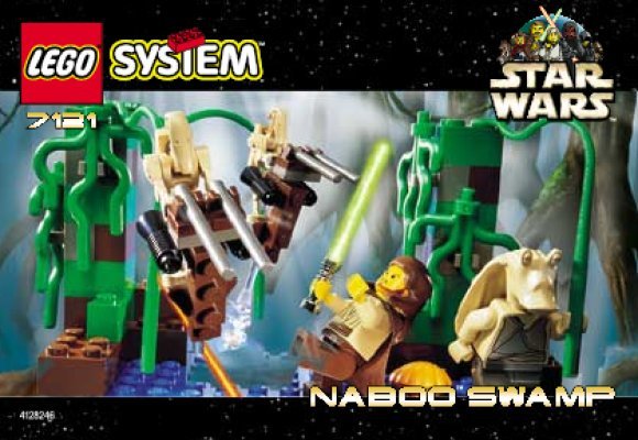 Notice / Instructions de Montage - LEGO - 7121 - Naboo™ Swamp: Page 1