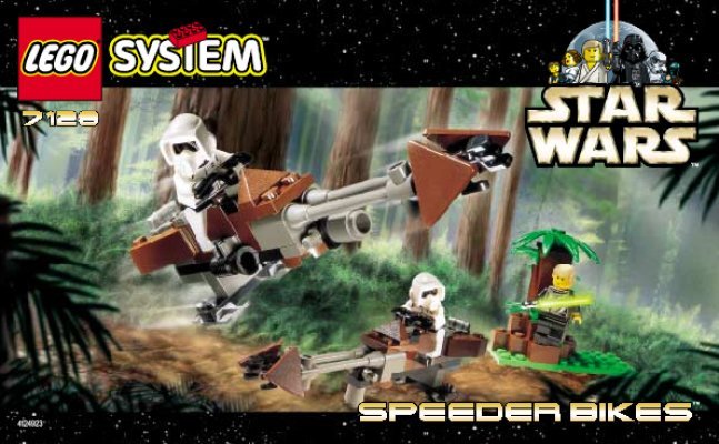 Notice / Instructions de Montage - LEGO - 7128 - SW Speeder Bikes™: Page 1