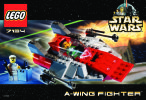 Notice / Instructions de Montage - LEGO - 7134 - A-wing Fighter™: Page 1