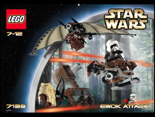 Notice / Instructions de Montage - LEGO - 7139 - Ewok™ Attack: Page 1