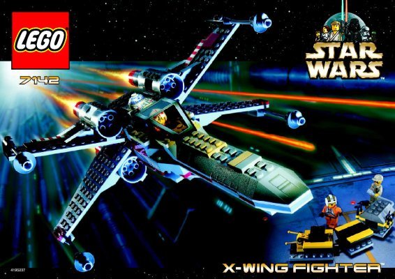 Notice / Instructions de Montage - LEGO - 7142 - LEGO SYSTEM X-WING FIGHTER TM: Page 1