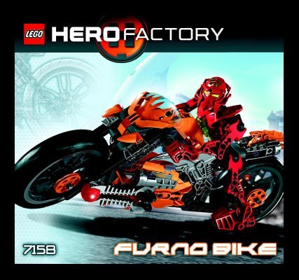 Notice / Instructions de Montage - LEGO - 7158 - Furno Bike: Page 1