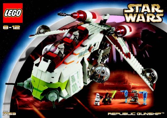 Notice / Instructions de Montage - LEGO - 7163 - Republic Gunship™: Page 1