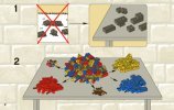 Notice / Instructions de Montage - LEGO - 7187 - Escape from Dragon's Prison: Page 2