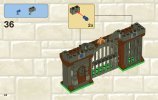 Notice / Instructions de Montage - LEGO - 7187 - Escape from Dragon's Prison: Page 42