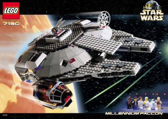 Notice / Instructions de Montage - LEGO - 7190 - Millennium Falcon™: Page 1