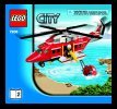 Notice / Instructions de Montage - LEGO - 7206 - Fire Helicopter: Page 1