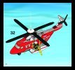 Notice / Instructions de Montage - LEGO - 7206 - Fire Helicopter: Page 44