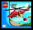 Notice / Instructions de Montage - LEGO - 7206 - Fire Helicopter: Page 1