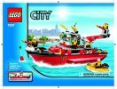 Notice / Instructions de Montage - LEGO - 7207 - Fire Boat: Page 1