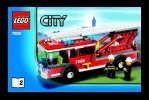 Notice / Instructions de Montage - LEGO - 7208 - Fire Station: Page 1