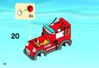 Notice / Instructions de Montage - LEGO - 7208 - Fire Station: Page 22