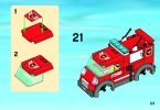 Notice / Instructions de Montage - LEGO - 7208 - Fire Station: Page 23