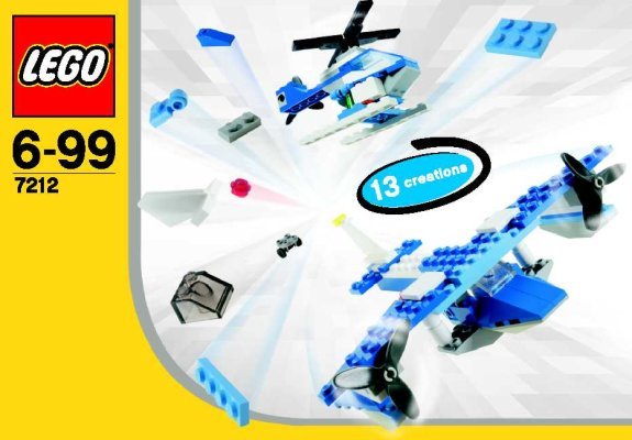 Notice / Instructions de Montage - LEGO - 7212 - Inflight Sales: Page 1