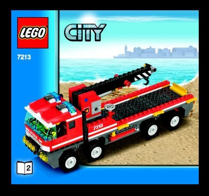 Notice / Instructions de Montage - LEGO - 7213 - Off-road Fire Truck & Fireboat: Page 1