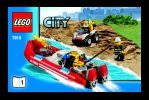 Notice / Instructions de Montage - LEGO - 7213 - Off-road Fire Truck & Fireboat: Page 1