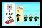 Notice / Instructions de Montage - LEGO - 7213 - Off-road Fire Truck & Fireboat: Page 3