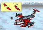 Notice / Instructions de Montage - LEGO - 7214 - Plane (In Flight): Page 22