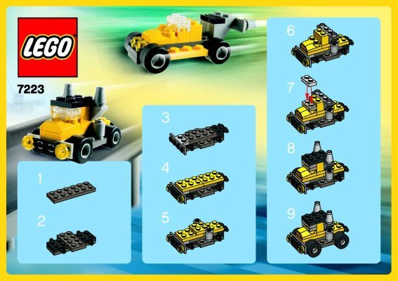 Notice / Instructions de Montage - LEGO - 7223 - Wheelers: Page 1