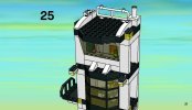 Notice / Instructions de Montage - LEGO - 7237 - Police Station: Page 21