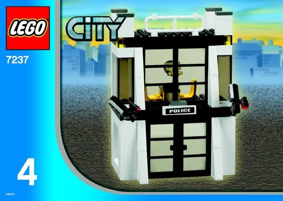 Notice / Instructions de Montage - LEGO - 7237 - Police Station: Page 1