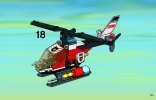 Notice / Instructions de Montage - LEGO - 7238 - Fire Helicopter: Page 15