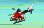 Notice / Instructions de Montage - LEGO - 7238 - Fire Helicopter: Page 13