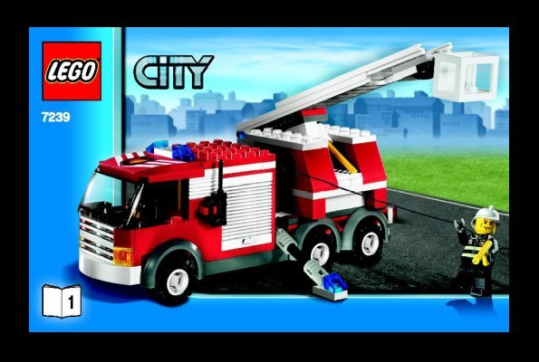 Notice / Instructions de Montage - LEGO - 7239 - Fire Truck: Page 1