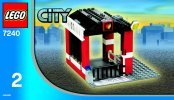 Notice / Instructions de Montage - LEGO - 7240 - Fire Station: Page 1