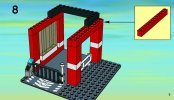 Notice / Instructions de Montage - LEGO - 7240 - Fire Station: Page 9