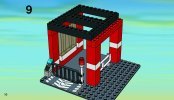 Notice / Instructions de Montage - LEGO - 7240 - Fire Station: Page 10