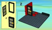 Notice / Instructions de Montage - LEGO - 7240 - Fire Station: Page 4