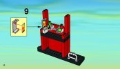 Notice / Instructions de Montage - LEGO - 7240 - Fire Station: Page 10