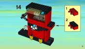 Notice / Instructions de Montage - LEGO - 7240 - Fire Station: Page 15