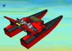 Notice / Instructions de Montage - LEGO - 7244 - Speedboat: Page 17