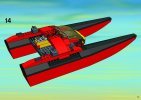 Notice / Instructions de Montage - LEGO - 7244 - Speedboat: Page 13