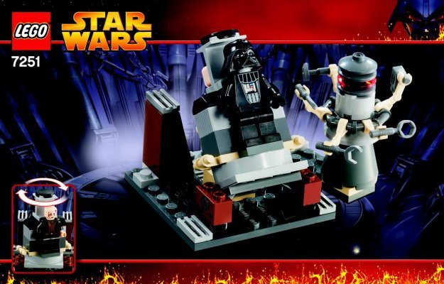 Notice / Instructions de Montage - LEGO - 7251 - Darth Vader™ Transformation: Page 1