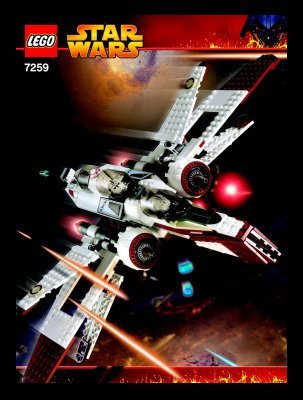 Notice / Instructions de Montage - LEGO - 7259 - ARC-170 Starfighter™: Page 1