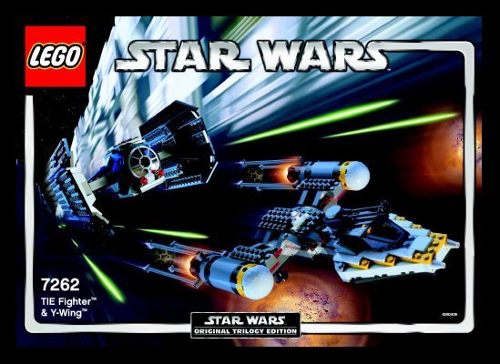 Notice / Instructions de Montage - LEGO - 7262 - TIE TM Fighter and Y-Wing TM: Page 1