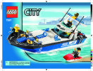 Notice / Instructions de Montage - LEGO - 7287 - Police Boat: Page 1