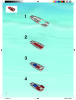 Notice / Instructions de Montage - LEGO - 7287 - Police Boat: Page 4