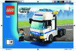 Notice / Instructions de Montage - LEGO - 7288 - Mobile Police Unit: Page 1