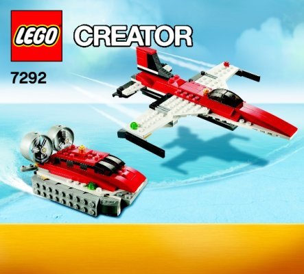 Notice / Instructions de Montage - LEGO - 7292 - Propeller Adventures: Page 1