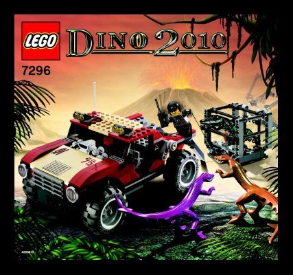 Notice / Instructions de Montage - LEGO - 7296 - 4WD Dino Trapper: Page 1