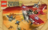 Notice / Instructions de Montage - LEGO - 7307 - Flying Mummy Attack: Page 1