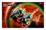 Notice / Instructions de Montage - LEGO - 7311 - Red Planet Cruiser: Page 1