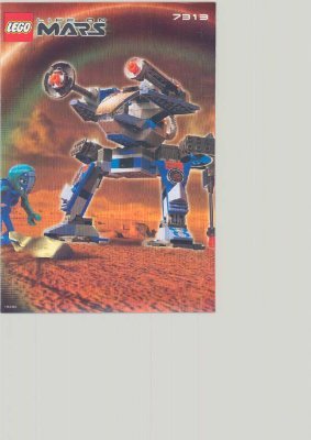 Notice / Instructions de Montage - LEGO - 7313 - Red Planet Protector: Page 1